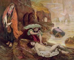 The Finding of Don Juan by Haidee, 1878 (oil on canvas) The Finding of Don Juan by Haidee, 1878 (oil on canvas)