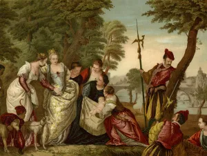The Finding of Moses (colour litho) The Finding of Moses (colour litho)
