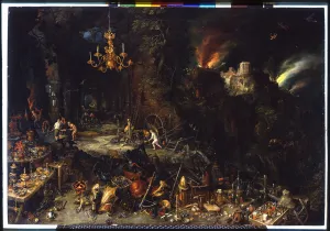 The fire by Brueghel Jan I (1568-1625) 1621 (oil on canvas) The fire by Brueghel Jan I (1568-1625) 1621 (oil on canvas)