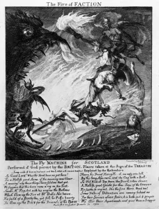 The Fire of Faction, 1762 (engraving) The Fire of Faction, 1762 (engraving)