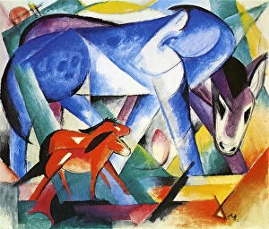 The First Animals, 1913 (tempera on paper)