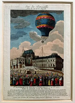 The First Ballooning Experiment at the Chateau de Versailles, 19th September The First Ballooning Experiment at the Chateau de Versailles, 19th September