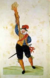The first firearms: from the 'Manual of Pirotechnics, Guns and Fortifications' The first firearms: from the 'Manual of Pirotechnics, Guns and Fortifications'