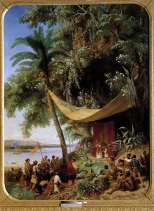The first mass in America (15th century) Mass in Cuba in 1494 2nd voyage of Columbus to The first mass in America (15th century) Mass in Cuba in 1494 2nd voyage of Columbus to