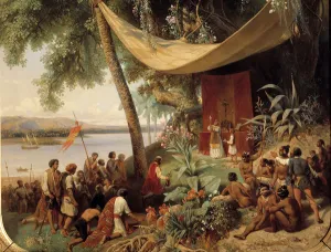 The first mass in America (15th century) Mass in Cuba in 1494 2nd journey from Columbus The first mass in America (15th century) Mass in Cuba in 1494 2nd journey from Columbus