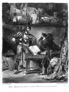 First Meeting between Faust and Mephistopheles: Why all this Noise? First Meeting between Faust and Mephistopheles: Why all this Noise?