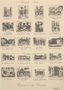 First Series, Classifications of Engravings, 1917 (etching) First Series, Classifications of Engravings, 1917 (etching)