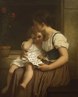 The First Thorns of Knowledge, 1864 (oil on canvas) The First Thorns of Knowledge, 1864 (oil on canvas)