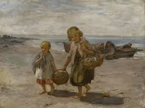 Daily Life Gallery: Fish From the Boat, 1867-68 (oil on canvas)