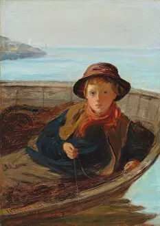 Leaning Back Gallery: The Fisher Boy, 1870 (oil on canvas)