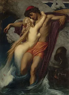 The Fisherman and the Syren: From a Ballad by Goethe, 1857 (oil on canvas) The Fisherman and the Syren: From a Ballad by Goethe, 1857 (oil on canvas)