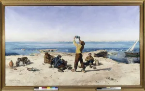 The fishing lunch or La Regalade, 1882 (oil on canvas) The fishing lunch or La Regalade, 1882 (oil on canvas)