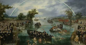 Fishing for Souls, 1614 (oil on panel) Fishing for Souls, 1614 (oil on panel)