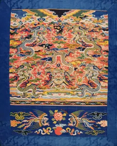 Five-dragon Kossu, Wanli period, 1573-1619 (silk) Five-dragon Kossu, Wanli period, 1573-1619 (silk)