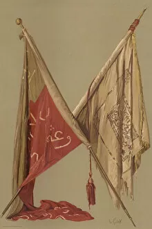 Flags from Tel-el-Kebir and Tokar (chromolitho)