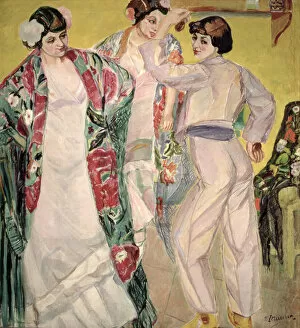 Flamenco Gallery: Flamencan Scene, 1917 (oil on canvas)