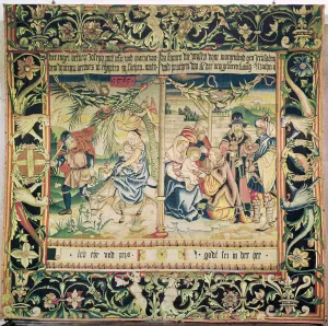 The Flight into Egypt and the Adoration of the Magi, 1565 (tapestry) The Flight into Egypt and the Adoration of the Magi, 1565 (tapestry)