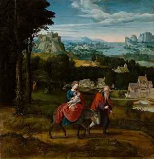 The Flight into Egypt, circa 1530-1535 (oil on panel) The Flight into Egypt, circa 1530-1535 (oil on panel)