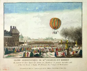 The Flight of Jacques Charles (1746-1823) and Nicholas Robert (1761-1828) from the The Flight of Jacques Charles (1746-1823) and Nicholas Robert (1761-1828) from the