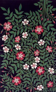 Floral Design by J. Owen, 1863 (colour litho) Floral Design by J. Owen, 1863 (colour litho)