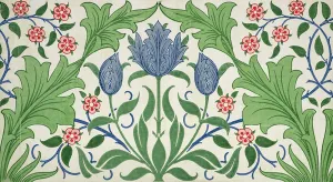 Images Dated 1st September 2006: Floral wallpaper design