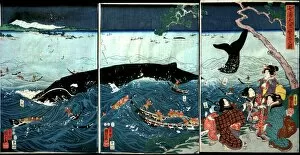 Heroes Gallery: The Flourishing of Seven Coasts with Big Fish (Nana ura tairyAA┬ì hanjAA┬ì no zu)