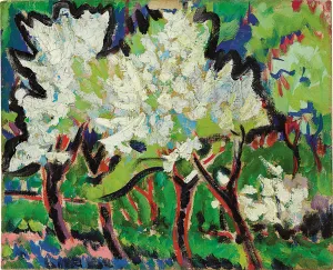 Flowering Trees IV; Bluhende Baume IV, 1909 (oil on canvas) Flowering Trees IV; Bluhende Baume IV, 1909 (oil on canvas)