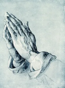 Folded hands of an Apostle Folded hands of an Apostle