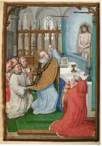 Folio from a miniature Book of Hours, use of Rome, Bruges Folio from a miniature Book of Hours, use of Rome, Bruges
