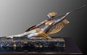 Dimitri Chiparus Gallery: Fontanellato, Labirinto della Masone, Franco Maria Ricci Art Collection: 'Dancer', (bronze)
