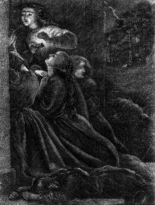 The Five Foolish Virgins, illustration from The Parables of Our Lord and Saviour The Five Foolish Virgins, illustration from The Parables of Our Lord and Saviour