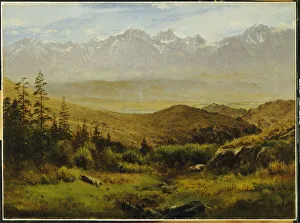 In the Foothills of the Rockies (oil on paper) In the Foothills of the Rockies (oil on paper)