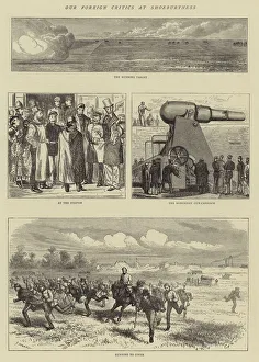 William (after) Small Gallery: Our Foreign Critics at Shoeburyness (engraving)