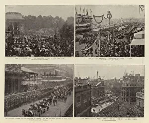 The Foreign Princes passing Hyde Park Corner, Sir Wilfrid Laurier, GCMG, Premier of Canada