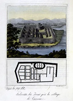 Fortress of the Incas near the village of Cannar - in ' The Old and Modern Costume' by Jules Ferrario Fortress of the Incas near the village of Cannar - in ' The Old and Modern Costume' by Jules Ferrario