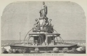 Fountain on the Esplanade at Nismes (engraving) Fountain on the Esplanade at Nismes (engraving)