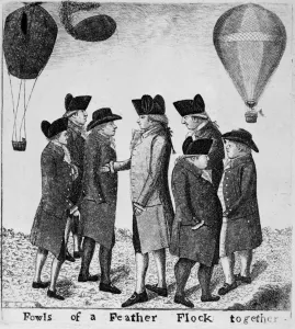 Fowls of a Feather flock Together, 1785 (engraving) Fowls of a Feather flock Together, 1785 (engraving)