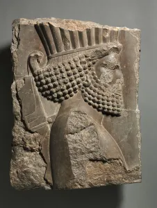 Fragment of a Wall Decoration from the Palace of Xerxes Fragment of a Wall Decoration from the Palace of Xerxes