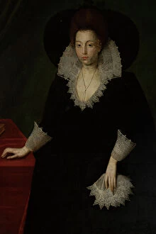 Hairs Gallery: Frances Walsingham, wife of Sir Philip Sidney, c.1570-1632 (oil on canvas)