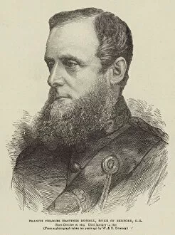Francis Charles Hastings Russell, Duke of Bedford, KG (engraving)