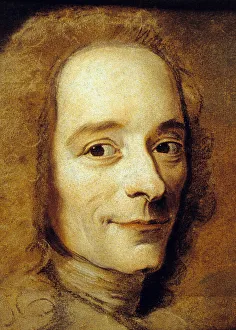 Francois Marie Arouet aka Voltaire (pastel on paper) Francois Marie Arouet aka Voltaire (pastel on paper)