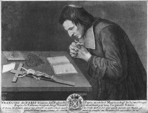 Francois de Paris (engraving) (b/w phto) Francois de Paris (engraving) (b/w phto)