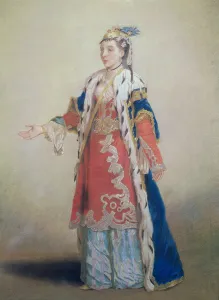 Frankish Woman from Pera, Constantinople, 1738-43 (pastel on paper) Frankish Woman from Pera, Constantinople, 1738-43 (pastel on paper)