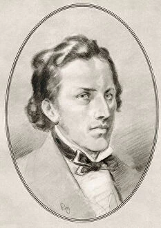 Romantic Era Gallery: Frederic Francois Chopin, from Living Biographies of Great Composers