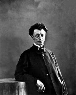 French Actor Francois Louis Lesueur, photographed by Nadar, c.1855 French Actor Francois Louis Lesueur, photographed by Nadar, c.1855