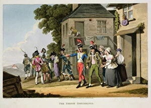 Conscription Gallery: The French Conscripts, engraved by Matthew Dubourg (fl.1813-20