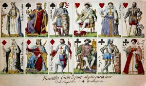 French historical figures from Charlemagne to Henri IV. From left to right French historical figures from Charlemagne to Henri IV. From left to right