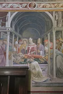Grieving Gallery: Frescos from the assumption chapel (fresco)
