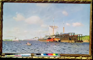 Fresh Wind on the Volga, 1895 (oil on canvas) Fresh Wind on the Volga, 1895 (oil on canvas)