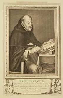 Friar Luis de Granada (1504-88) engraved by M. Gamborino (1760-c.1828) from the Illustrious Men collection (engraving) Friar Luis de Granada (1504-88) engraved by M. Gamborino (1760-c.1828) from the Illustrious Men collection (engraving)